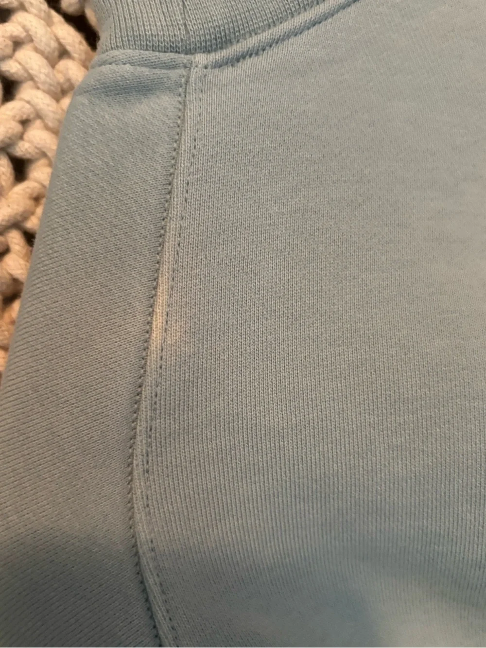 lululemon athletica Light Blue Crewneck Sweatshirt